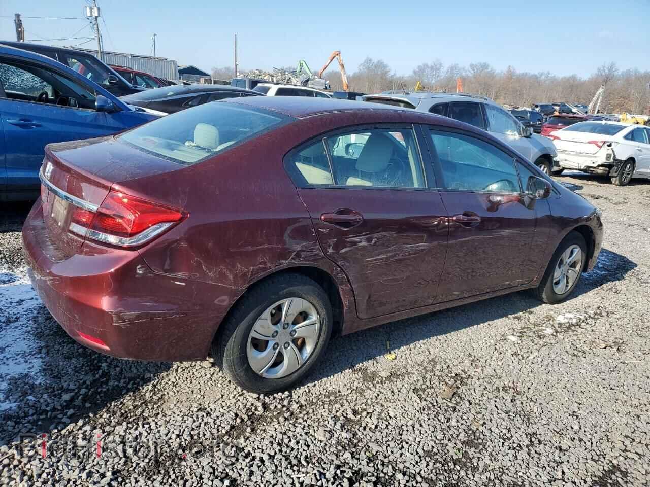 2015 HONDA CIVIC - VIN: 19XFB2F55FE254905 - Фото 3