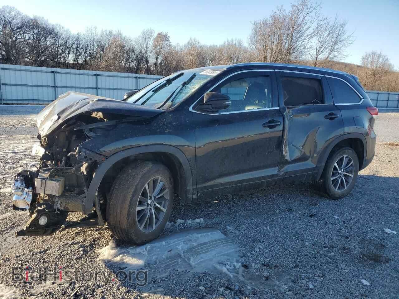 Photo 5TDKZRFH2JS544384 - TOYOTA HIGHLANDER 2018