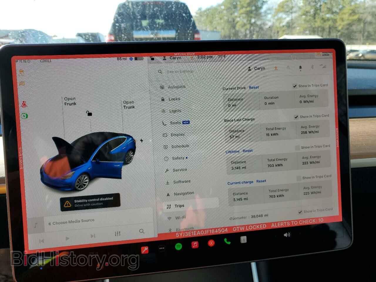 2018 TESLA MODEL 3 - VIN: 5YJ3E1EA0JF164504 - Photo 9
