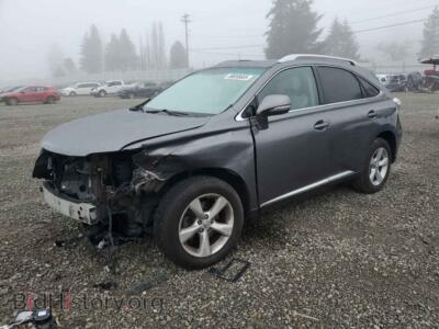 2012 Lexus RX350 350, gray — VIN 2T2BK1BA3CC154013, Copart