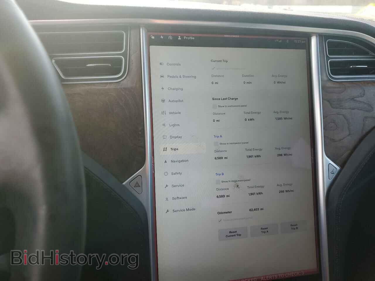 2017 TESLA MODEL S - VIN: 5YJSA1E20HF193365 - Фото 9
