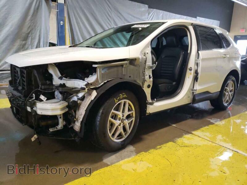 2024 Ford EDGE SEL (VIN 2FMPK4J90RBA97723) — фото 1 из 14, Copart, повреждение: бок