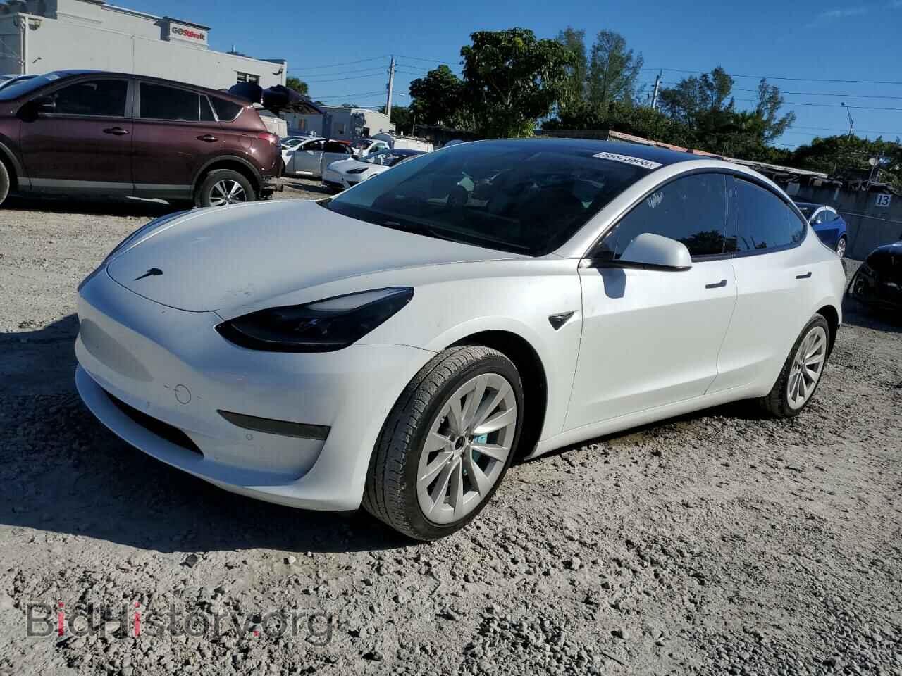 Photo 5YJ3E1EA7MF098604 - TESLA MODEL 3 2021