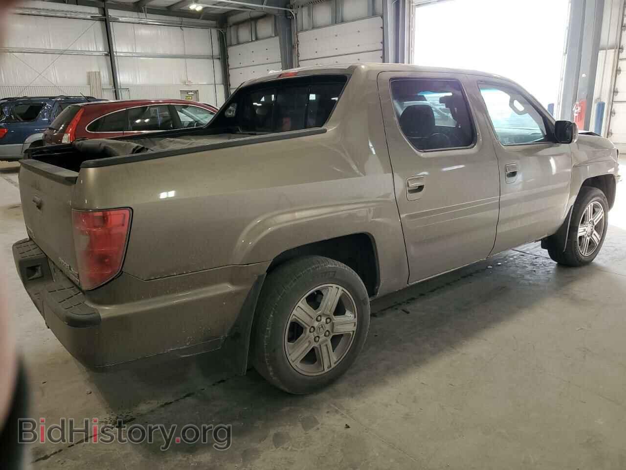 2011 HONDA RIDGELINE - VIN: 5FPYK1F51BB454789 - Фото 3