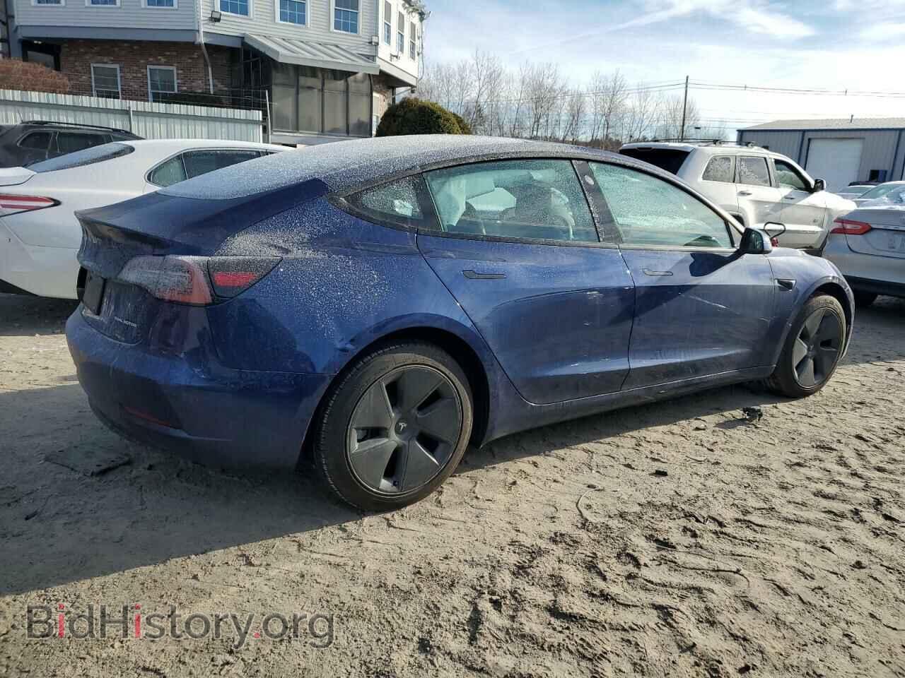 2022 TESLA MODEL 3 - VIN: 5YJ3E1EB0NF103121 - Фото 3