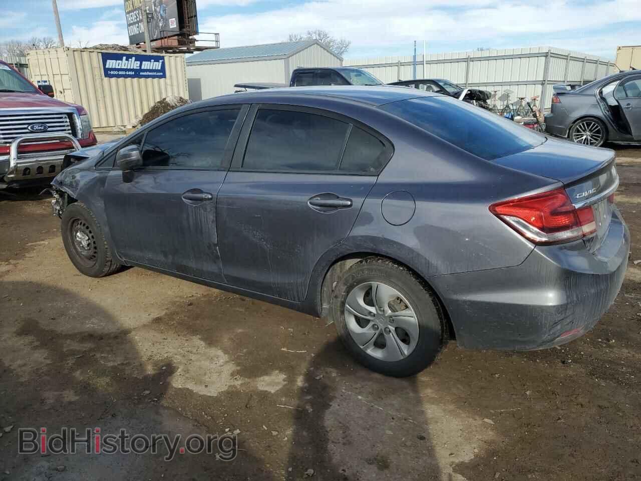 2014 HONDA CIVIC - VIN: 19XFB2F55EE006992 - Фото 2
