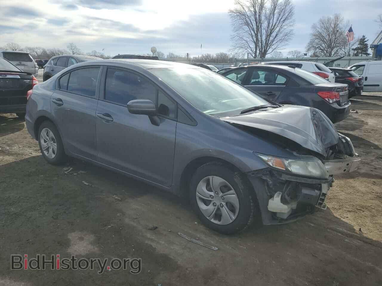 2014 HONDA CIVIC - VIN: 19XFB2F55EE006992 - Фото 4