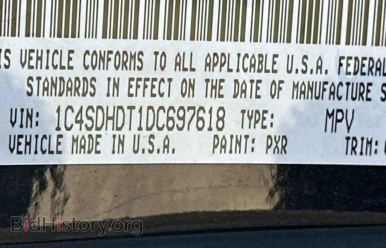 2013 DODGE DURANGO - VIN: 1C4SDHDT1DC697618 - Фото 10