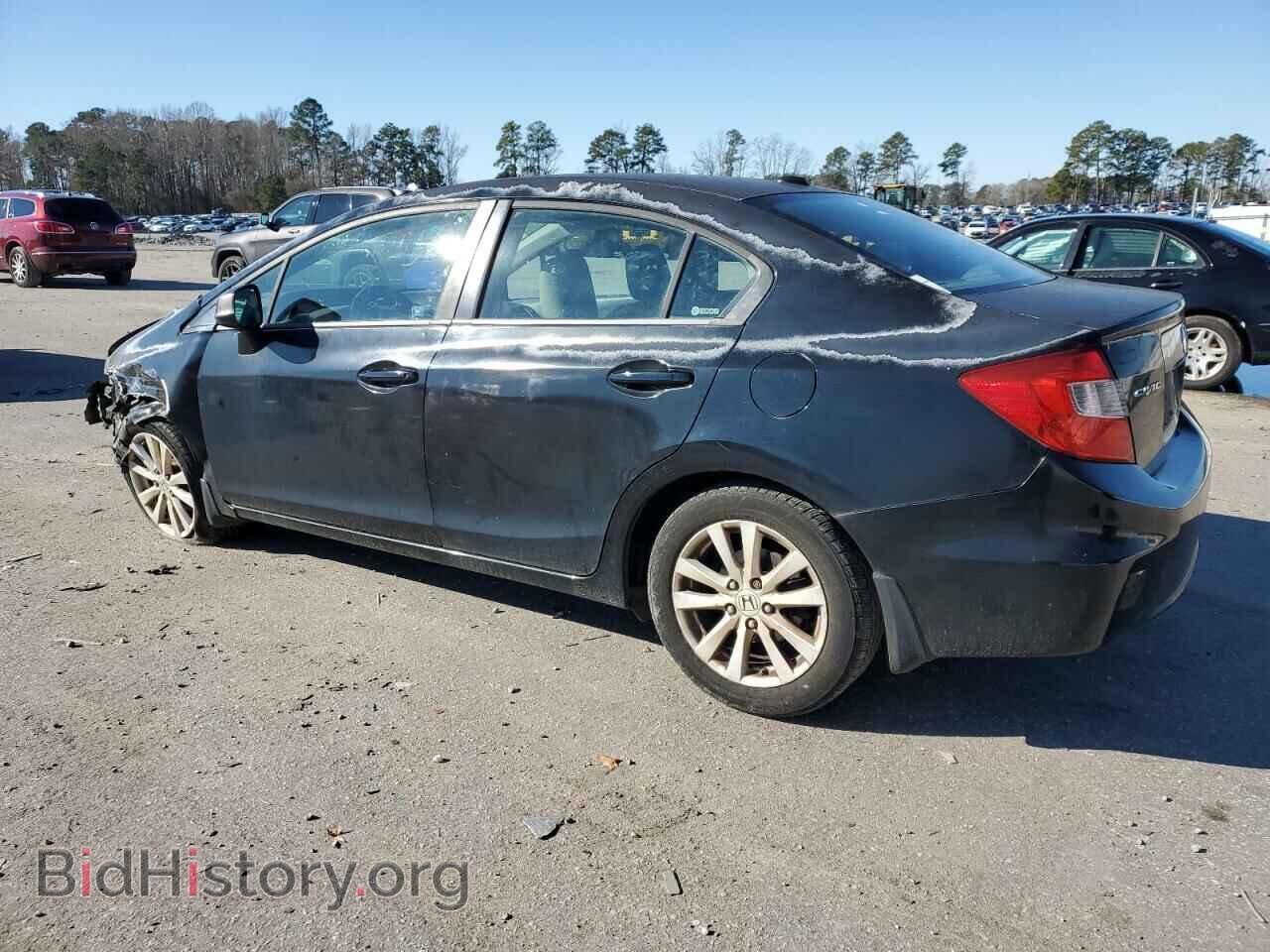 2012 HONDA CIVIC - VIN: 2HGFB2F83CH519459 - Фото 2