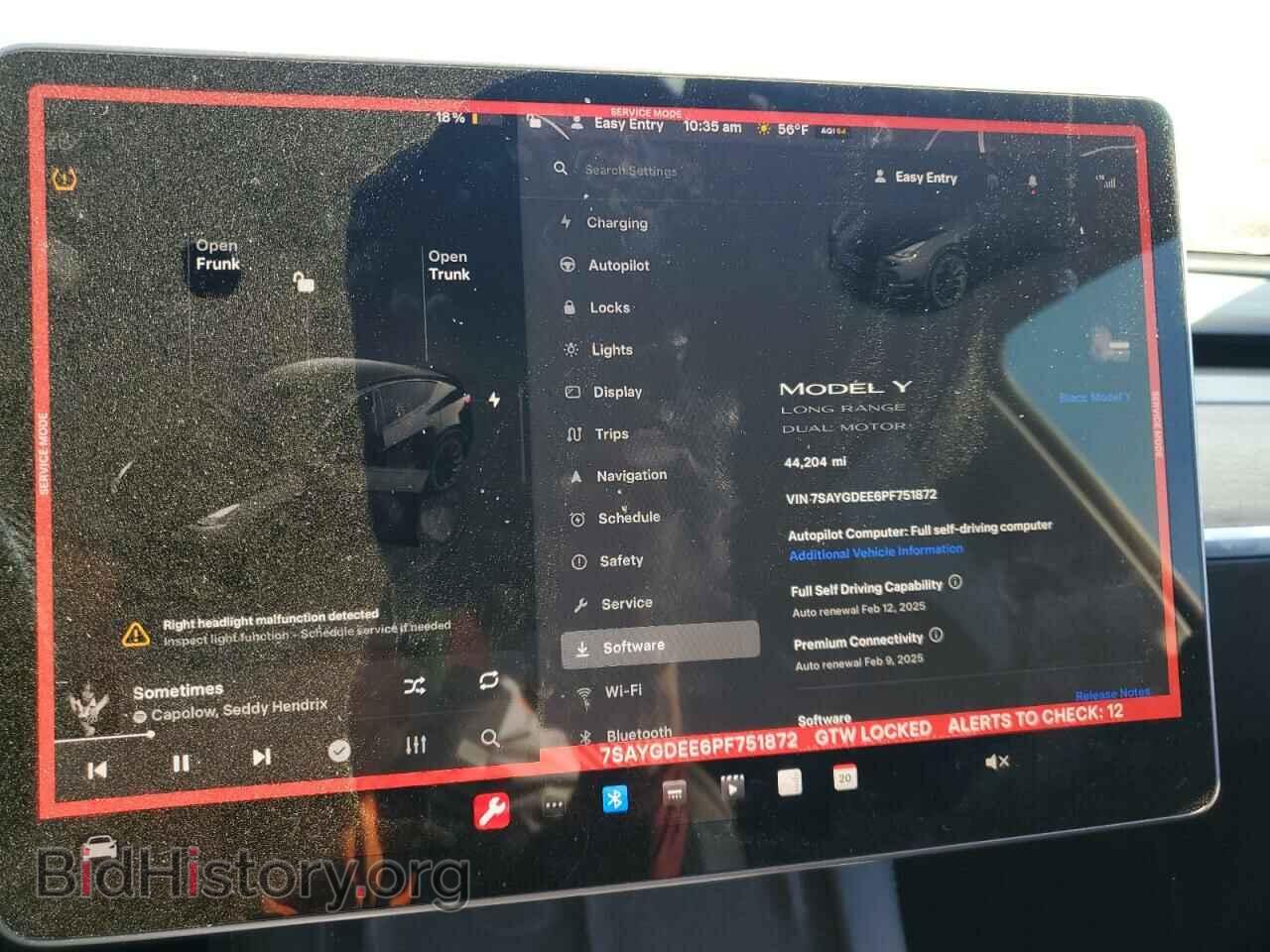 2023 TESLA MODEL Y - VIN: 7SAYGDEE6PF751872 - Photo 9