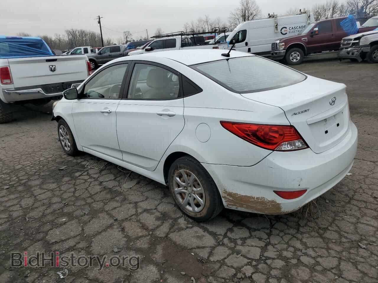 2014 HYUNDAI ACCENT - VIN: KMHCT4AE1EU711143 - Фото 2