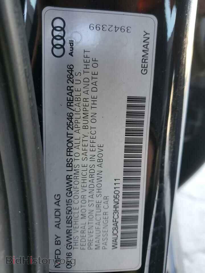 2017 AUDI A6 - VIN: WAUC8AFC3HN050111 - Фото 13