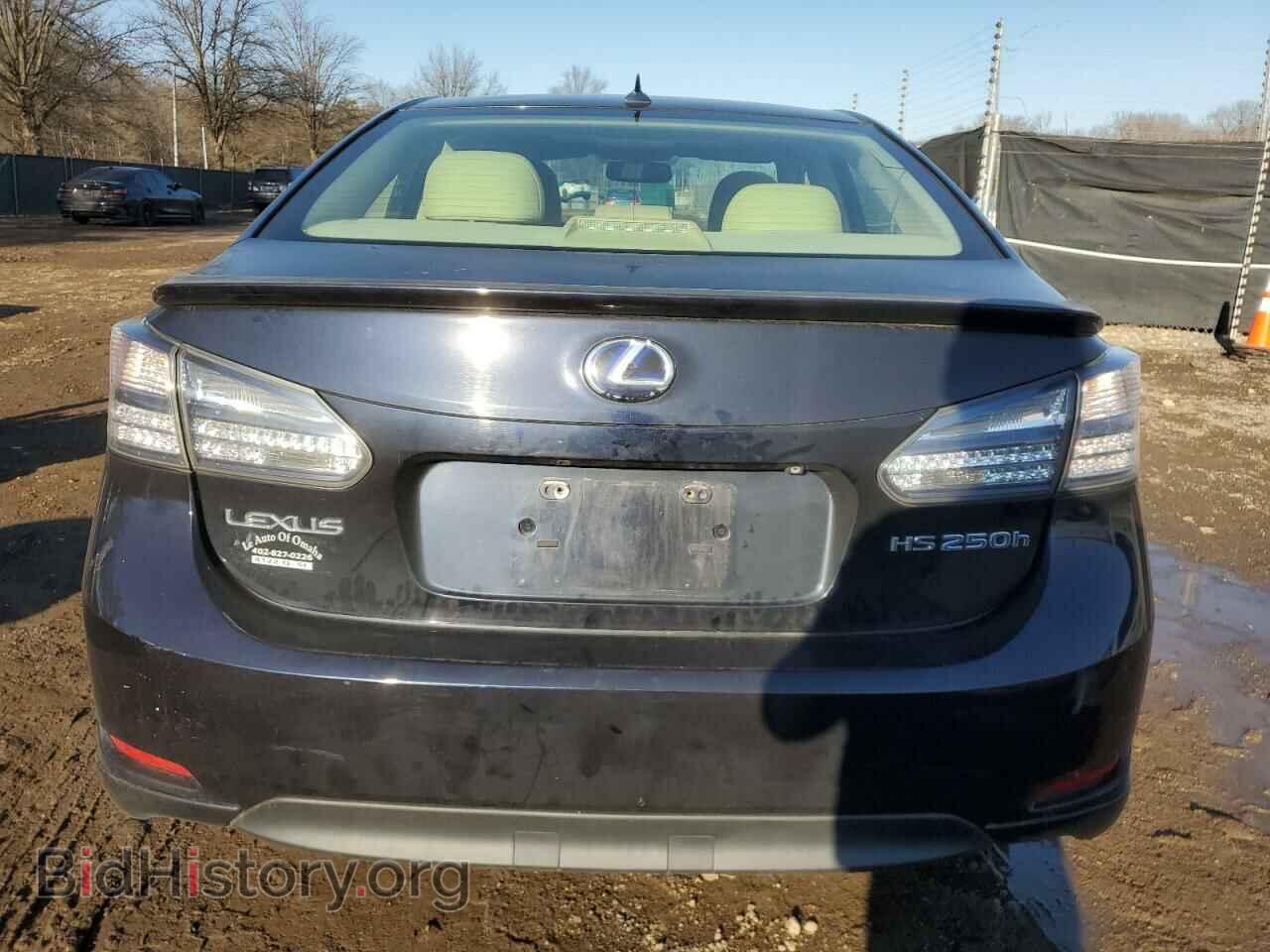 2010 LEXUS HS - VIN: JTHBB1BA6A2020658 - Фото 6
