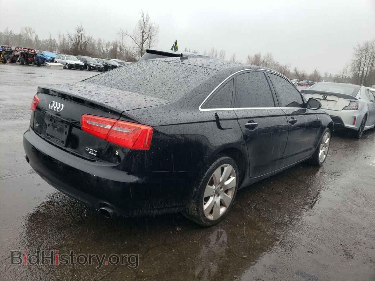 2014 AUDI A6 - VIN: WAUFGAFC7EN102030 - Фото 3