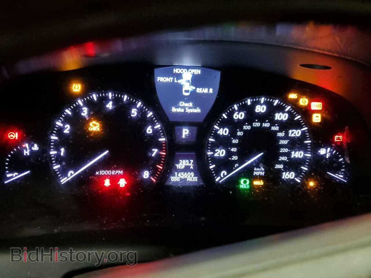 2011 LEXUS LS460 - VIN: JTHBL5EF5B5105065 - Photo 9