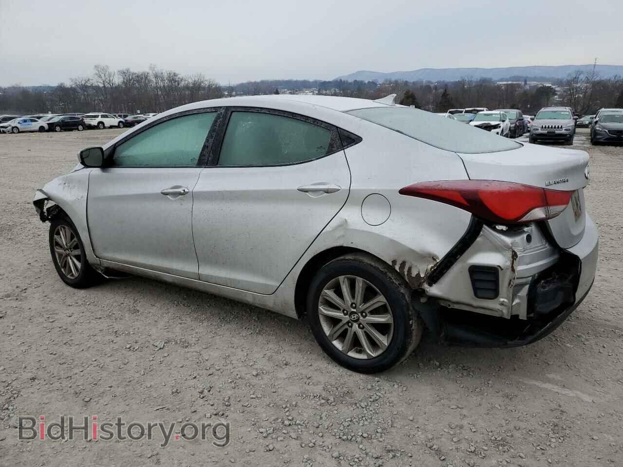 2014 HYUNDAI ELANTRA - VIN: KMHDH4AE1EU062191 - Фото 2