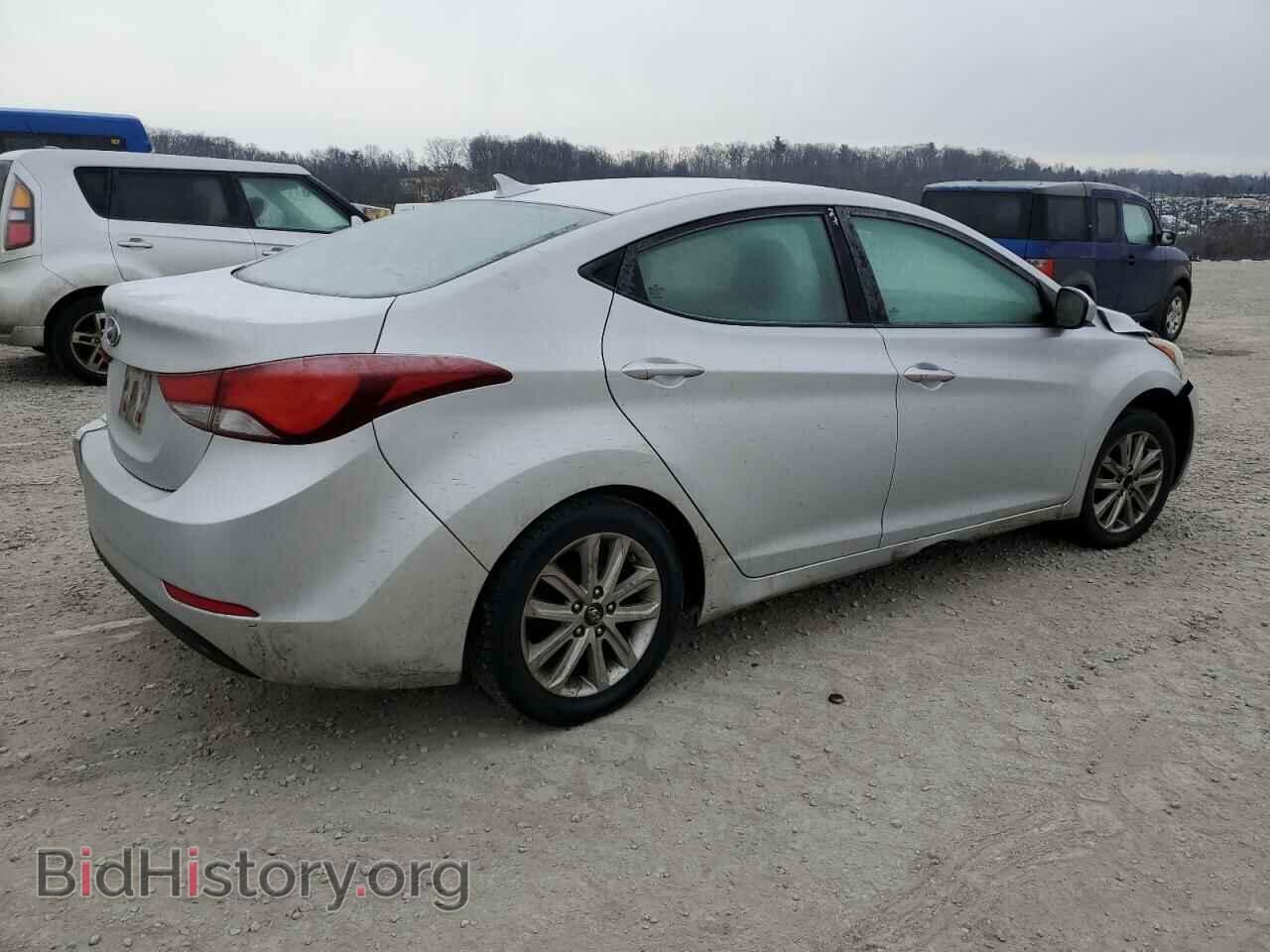 2014 HYUNDAI ELANTRA - VIN: KMHDH4AE1EU062191 - Фото 3