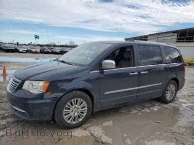 2014 Chrysler MINIVAN Limited, синий — VIN 2C4RC1GG5ER178135, Copart