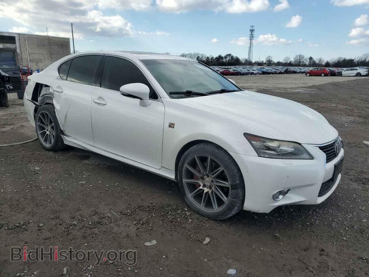 2013 LEXUS GS350 - VIN: JTHCE1BL0D5001832 - Фото 4