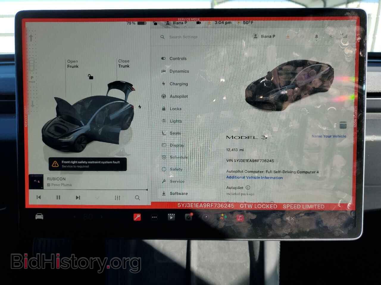 2024 TESLA MODEL 3 - VIN: 5YJ3E1EA9RF736245 - Photo 9