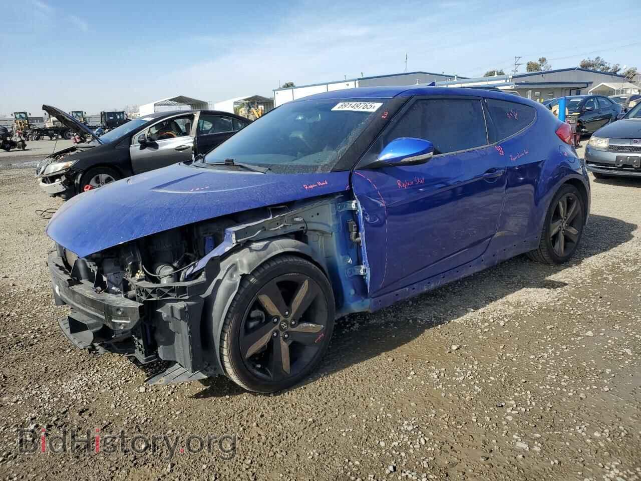 Фотография KMHTC6AE2DU096659 - HYUNDAI VELOSTER 2013