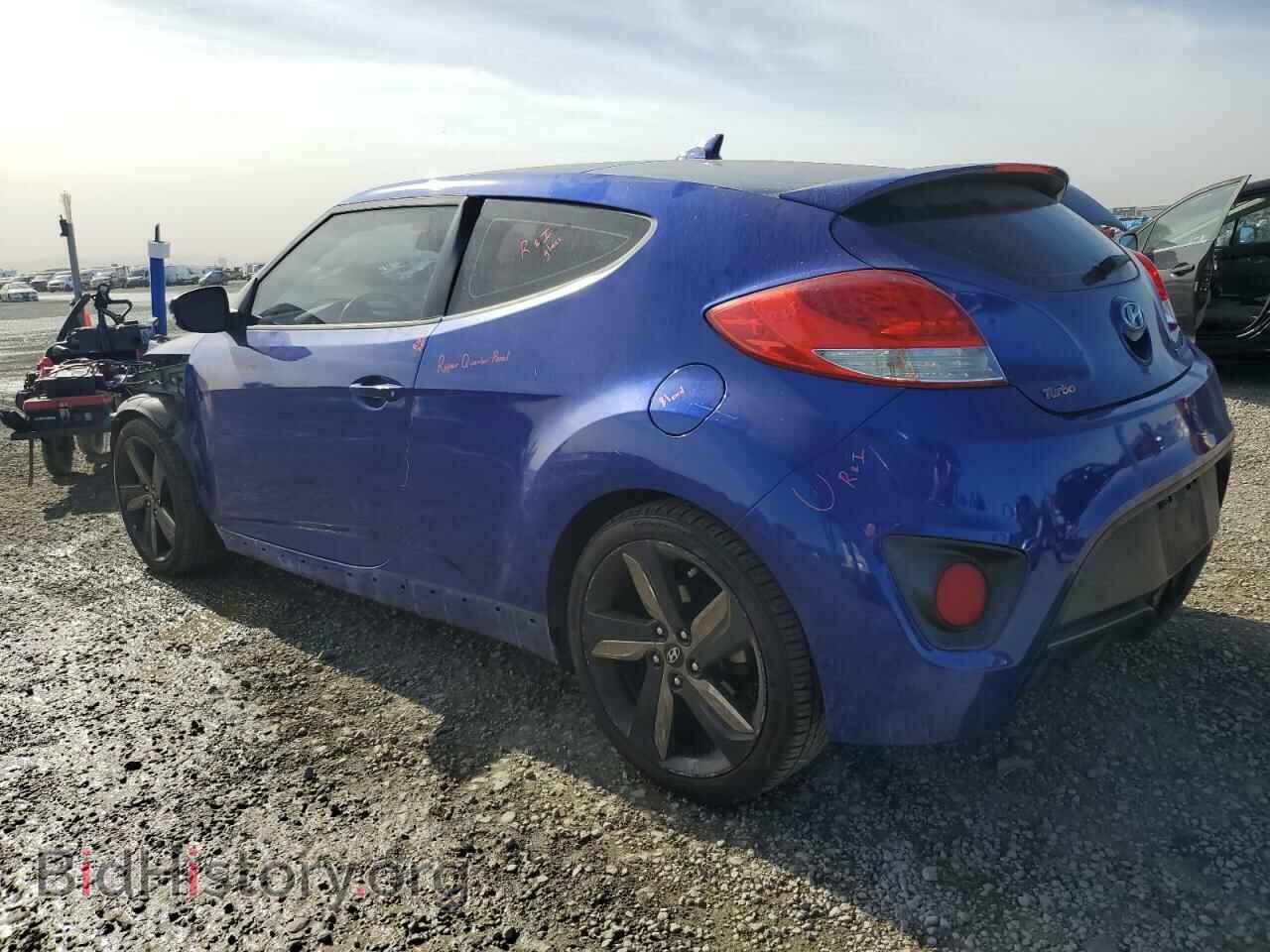 2013 HYUNDAI VELOSTER - VIN: KMHTC6AE2DU096659 - Фото 2