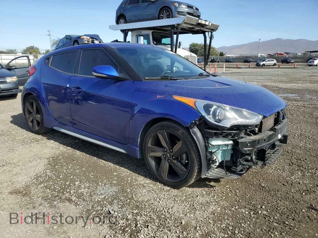 2013 HYUNDAI VELOSTER - VIN: KMHTC6AE2DU096659 - Фото 4