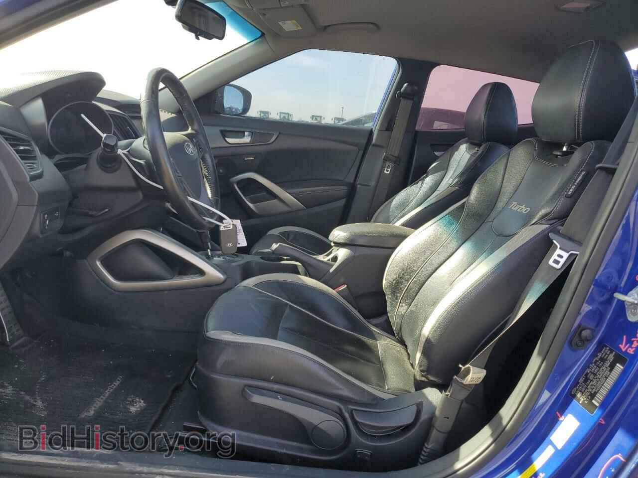 2013 HYUNDAI VELOSTER - VIN: KMHTC6AE2DU096659 - Фото 7