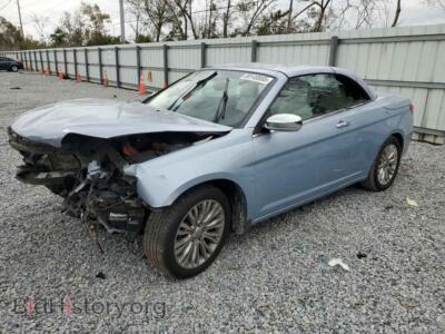 2013 Chrysler 200 Limited, синий — VIN 1C3BCBFG3DN715366, Copart
