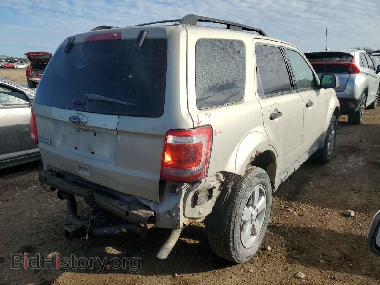2012 FORD ESCAPE - VIN: 1FMCU0D7XCKB76244 - Фото 3