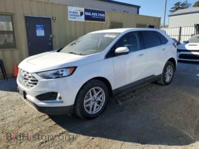 2022 Ford EDGE SEL, белый — VIN 2FMPK4J93NBA13517, Copart