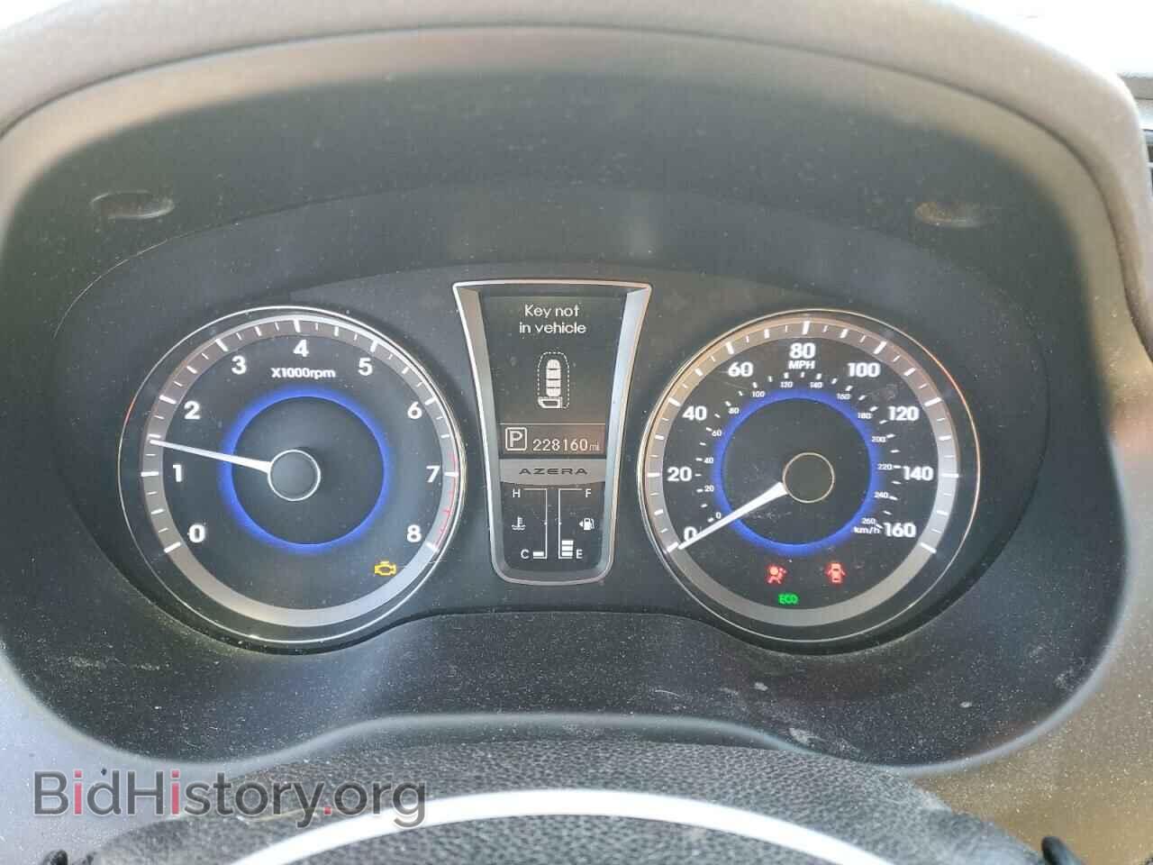 2012 HYUNDAI AZERA - VIN: KMHFH4JG5CA145146 - Фото 9