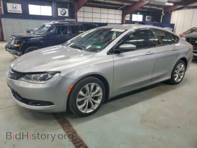 2015 Chrysler 200 S, серый — VIN 1C3CCCBG6FN703473, Copart