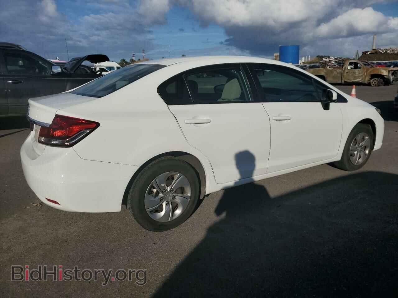 2015 HONDA CIVIC - VIN: 2HGFB2F57FH522553 - Фото 3