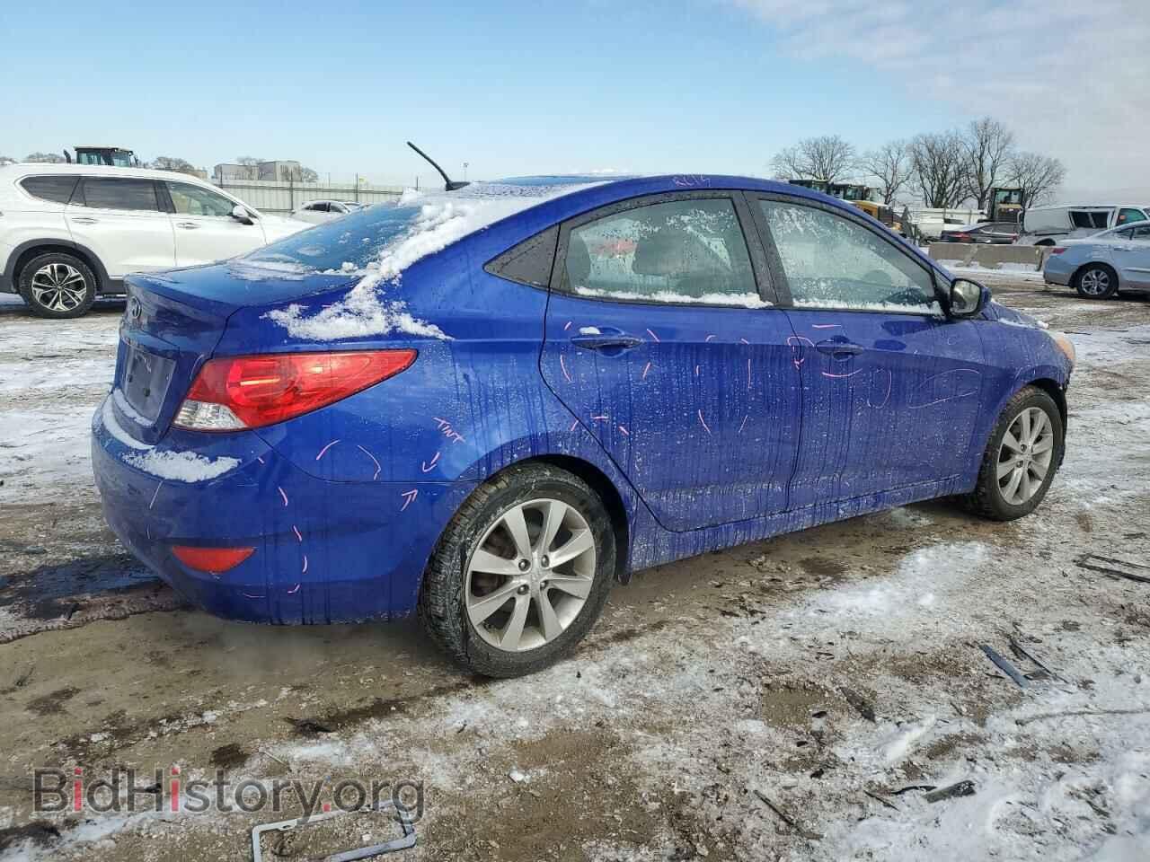 2014 HYUNDAI ACCENT - VIN: KMHCU4AE5EU623046 - Фото 3