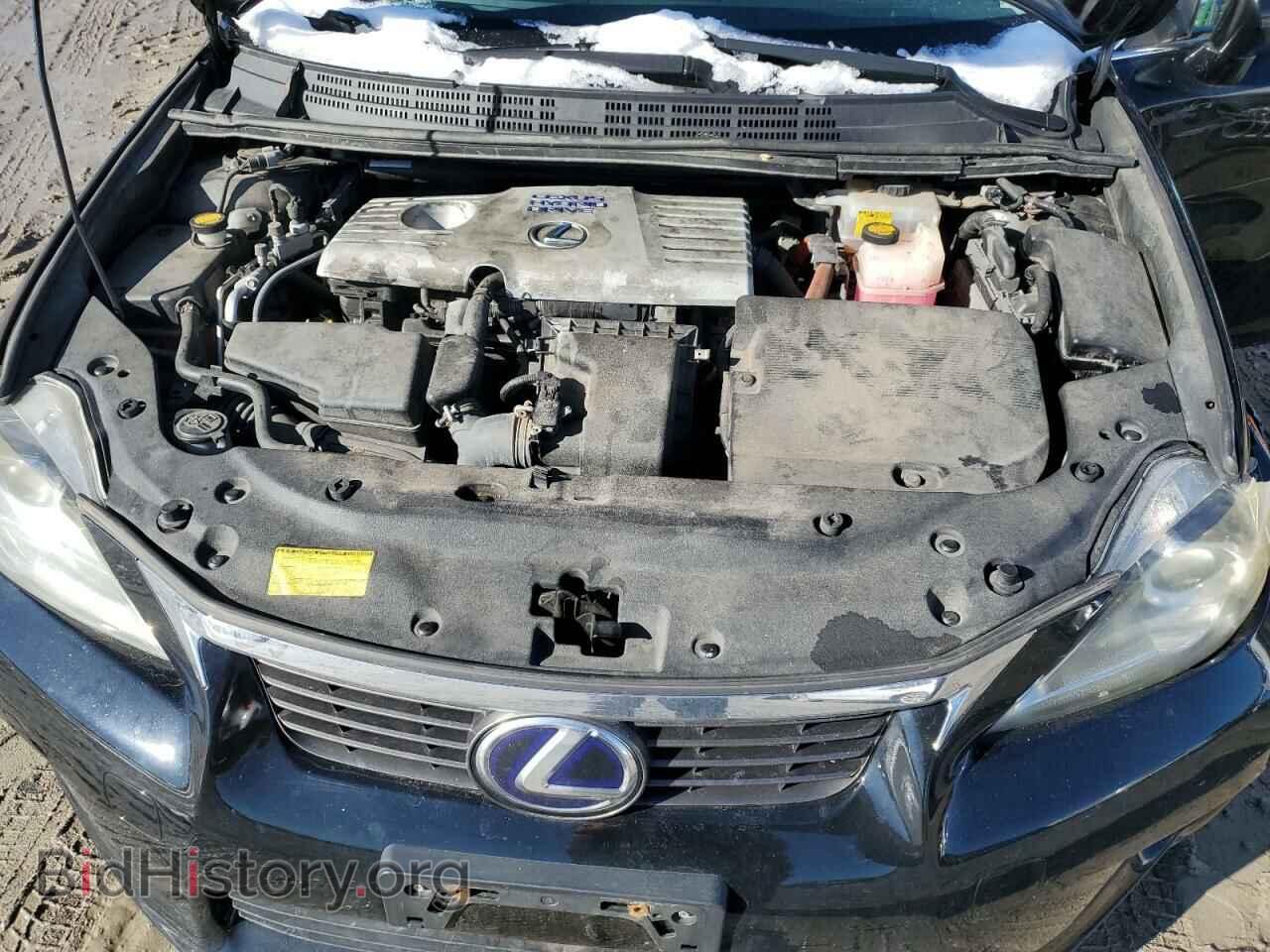 2012 LEXUS CT 200 - VIN: JTHKD5BH7C2109544 - Фото 11