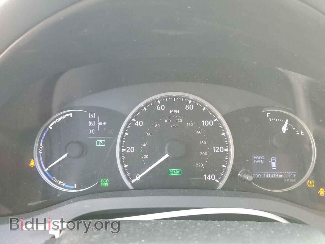 2012 LEXUS CT 200 - VIN: JTHKD5BH7C2109544 - Фото 9