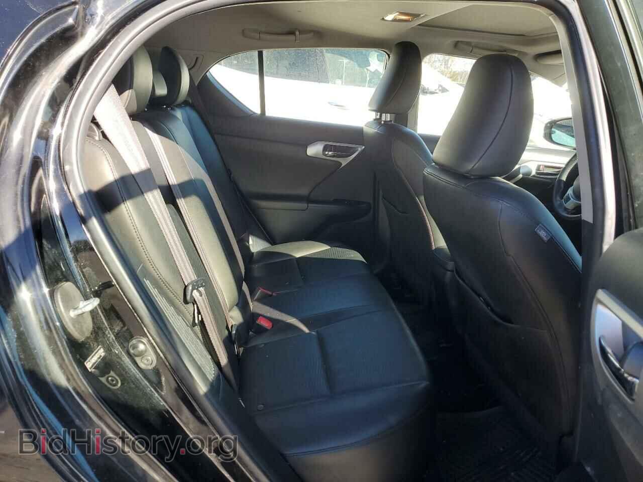 2012 LEXUS CT 200 - VIN: JTHKD5BH7C2109544 - Фото 10