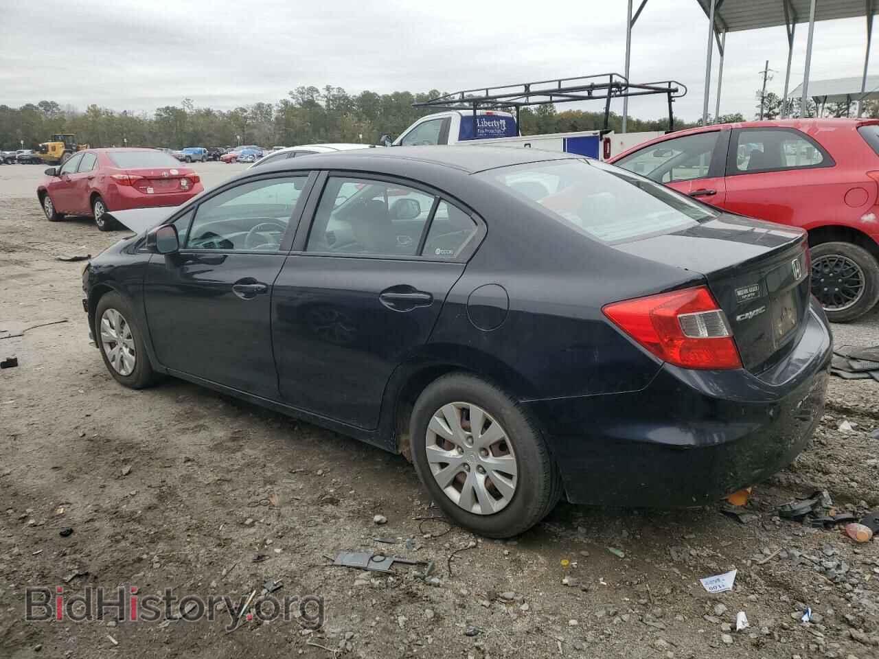 2012 HONDA CIVIC - VIN: 2HGFB2F59CH308904 - Фото 2