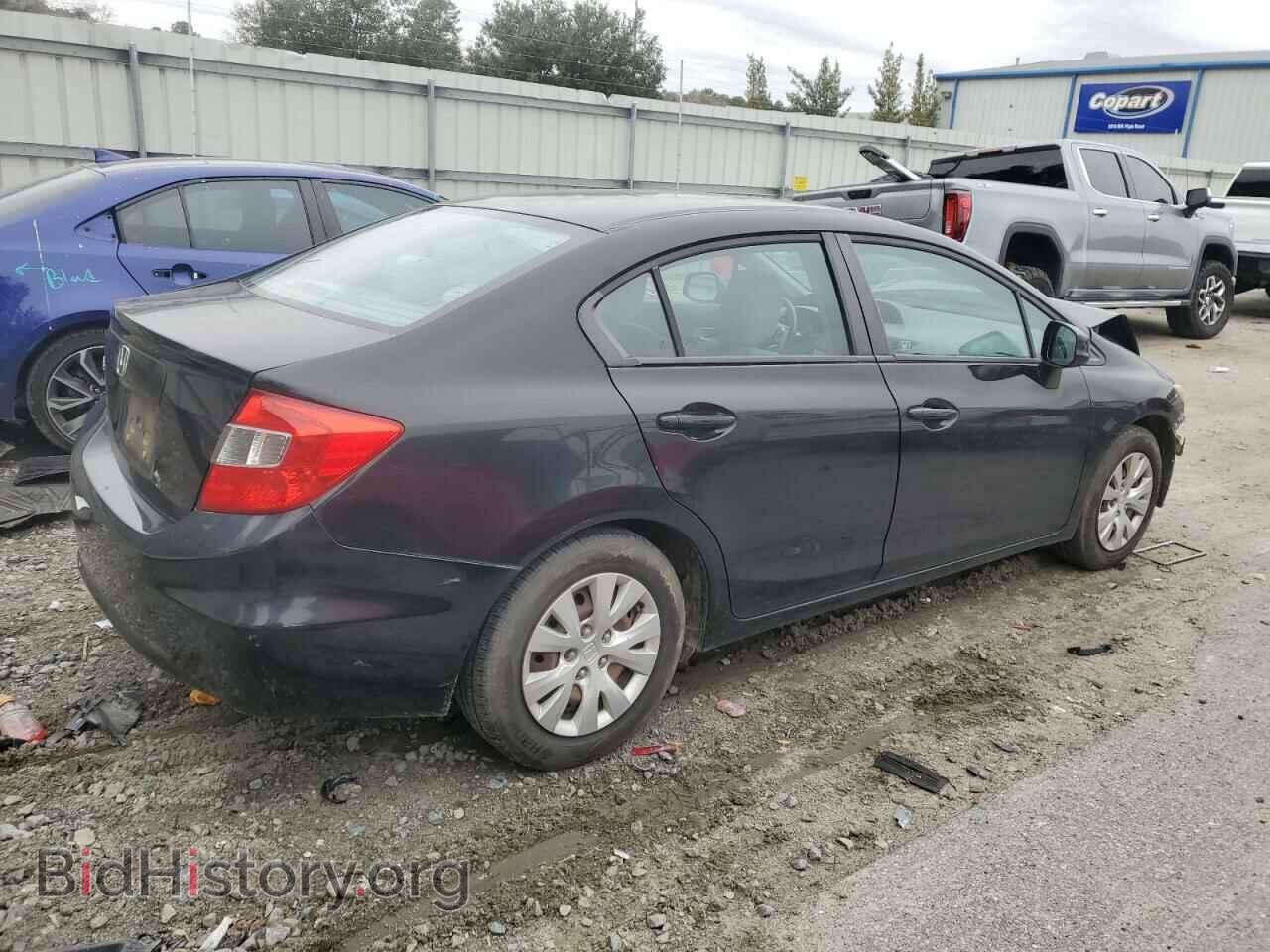 2012 HONDA CIVIC - VIN: 2HGFB2F59CH308904 - Фото 3