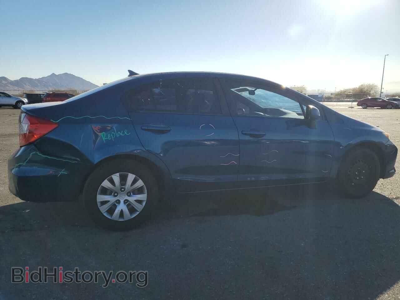 2012 HONDA CIVIC - VIN: 2HGFB2F51CH548089 - Фото 3
