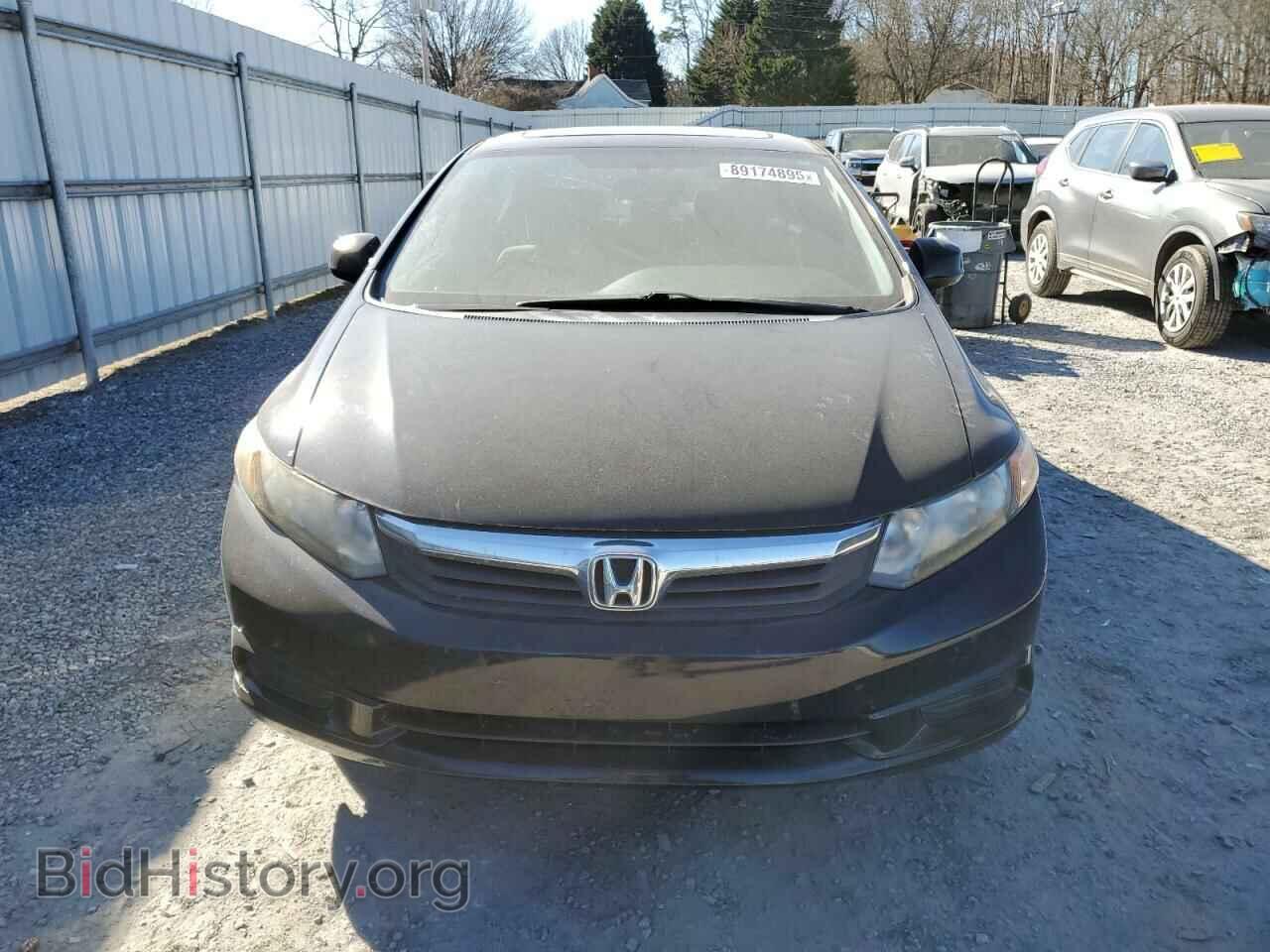 2012 HONDA CIVIC - VIN: 19XFB2F87CE385100 - Фото 5