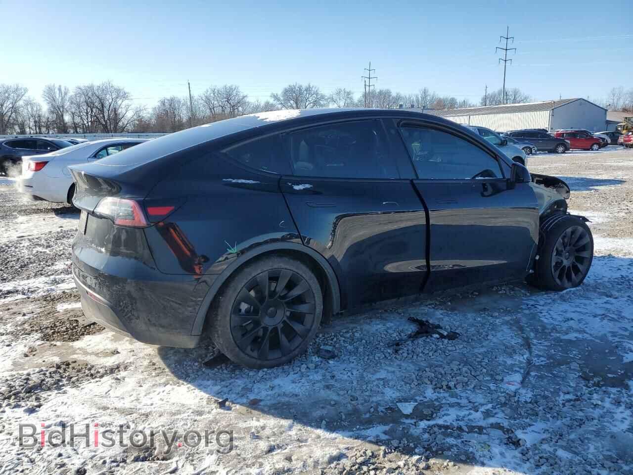 2022 TESLA MODEL Y - VIN: 7SAYGAEE8NF420531 - Фото 3