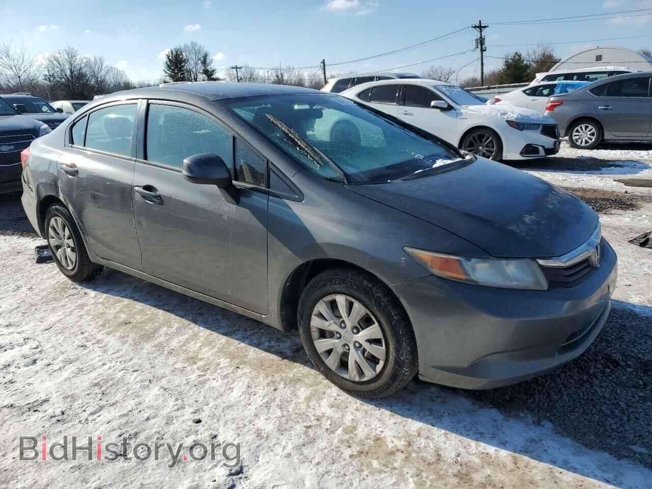 2012 HONDA CIVIC - VIN: 2HGFB2F55CH601196 - Фото 4