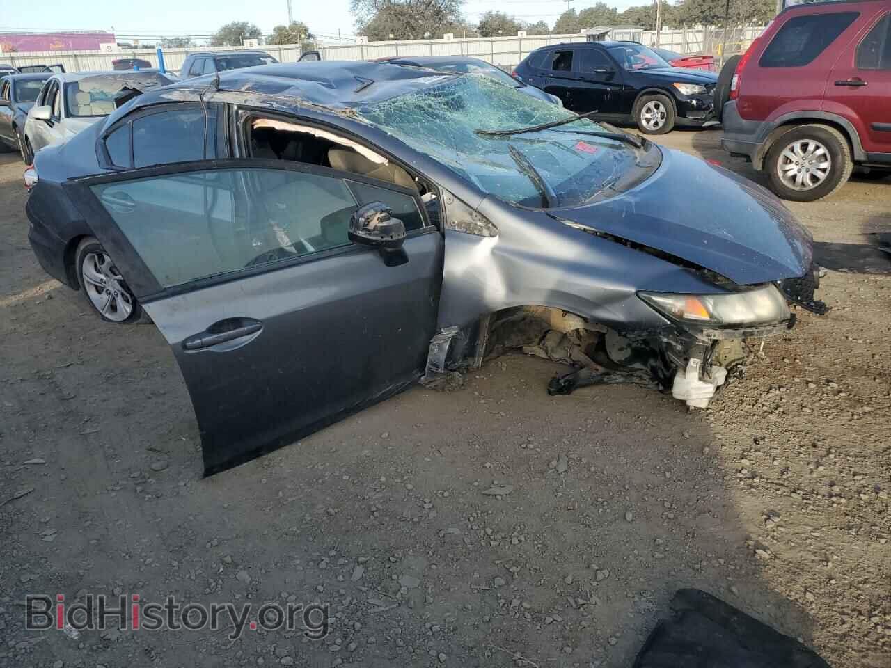 2013 HONDA CIVIC - VIN: 19XFB2F50DE243890 - Фото 4