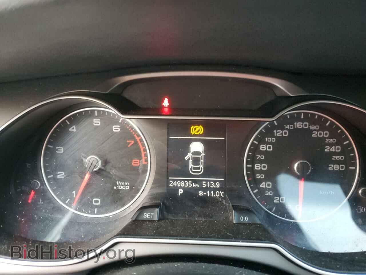 2013 AUDI A4 - VIN: WAUBFCFL9DA106180 - Фото 9