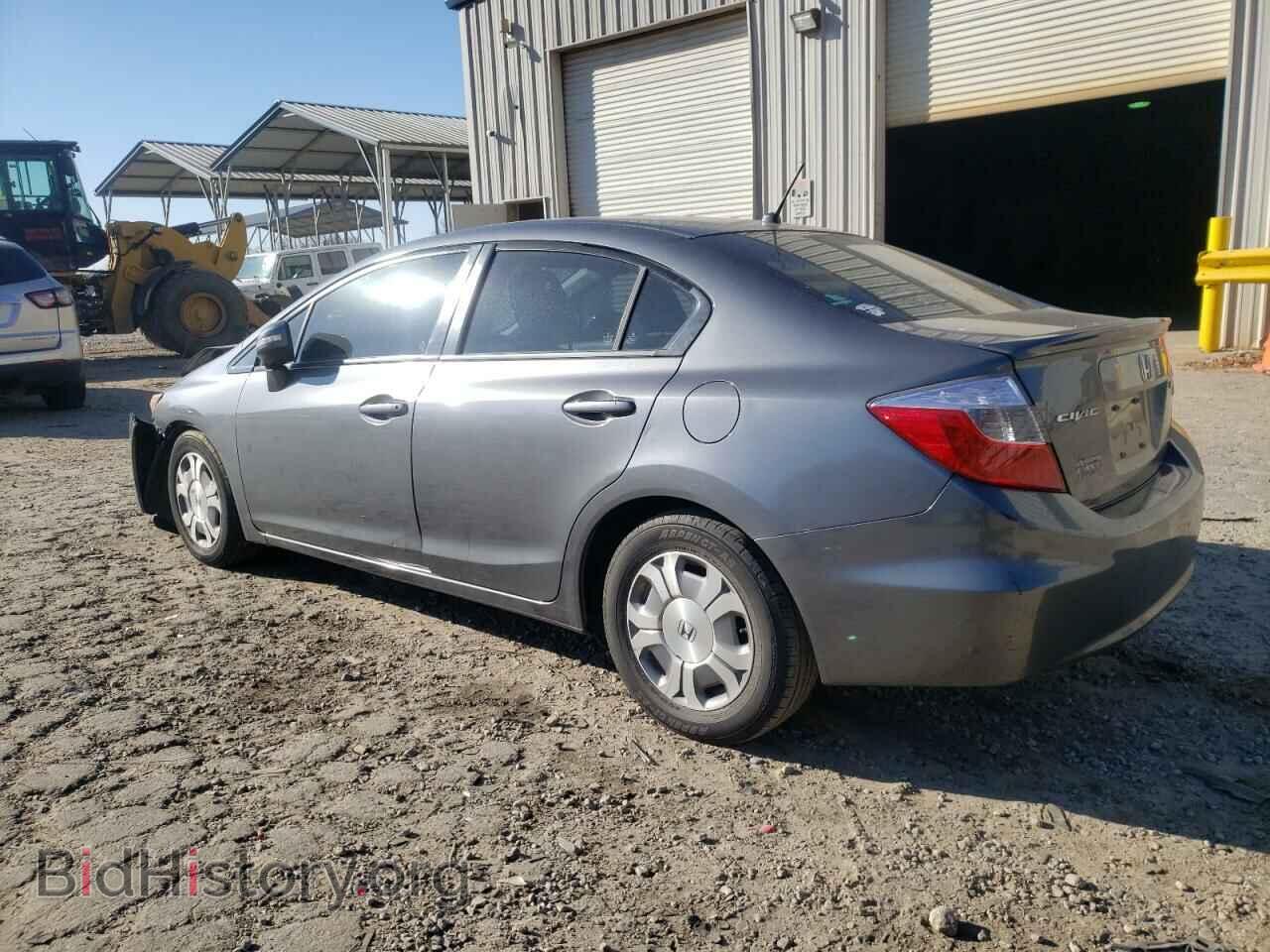2012 HONDA CIVIC - VIN: JHMFB4F35CS009247 - Фото 2