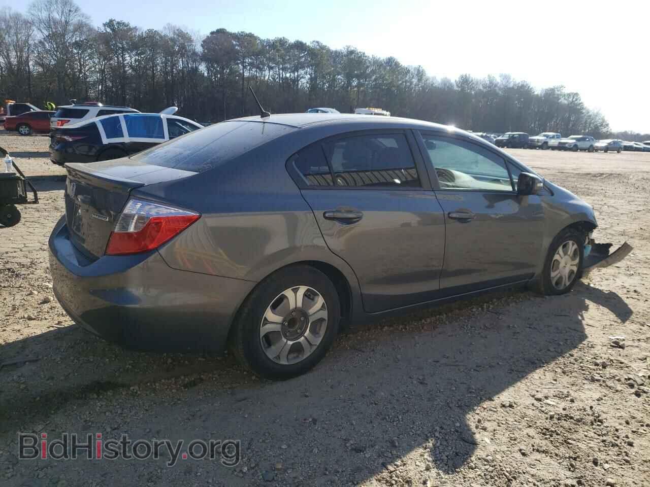 2012 HONDA CIVIC - VIN: JHMFB4F35CS009247 - Фото 3