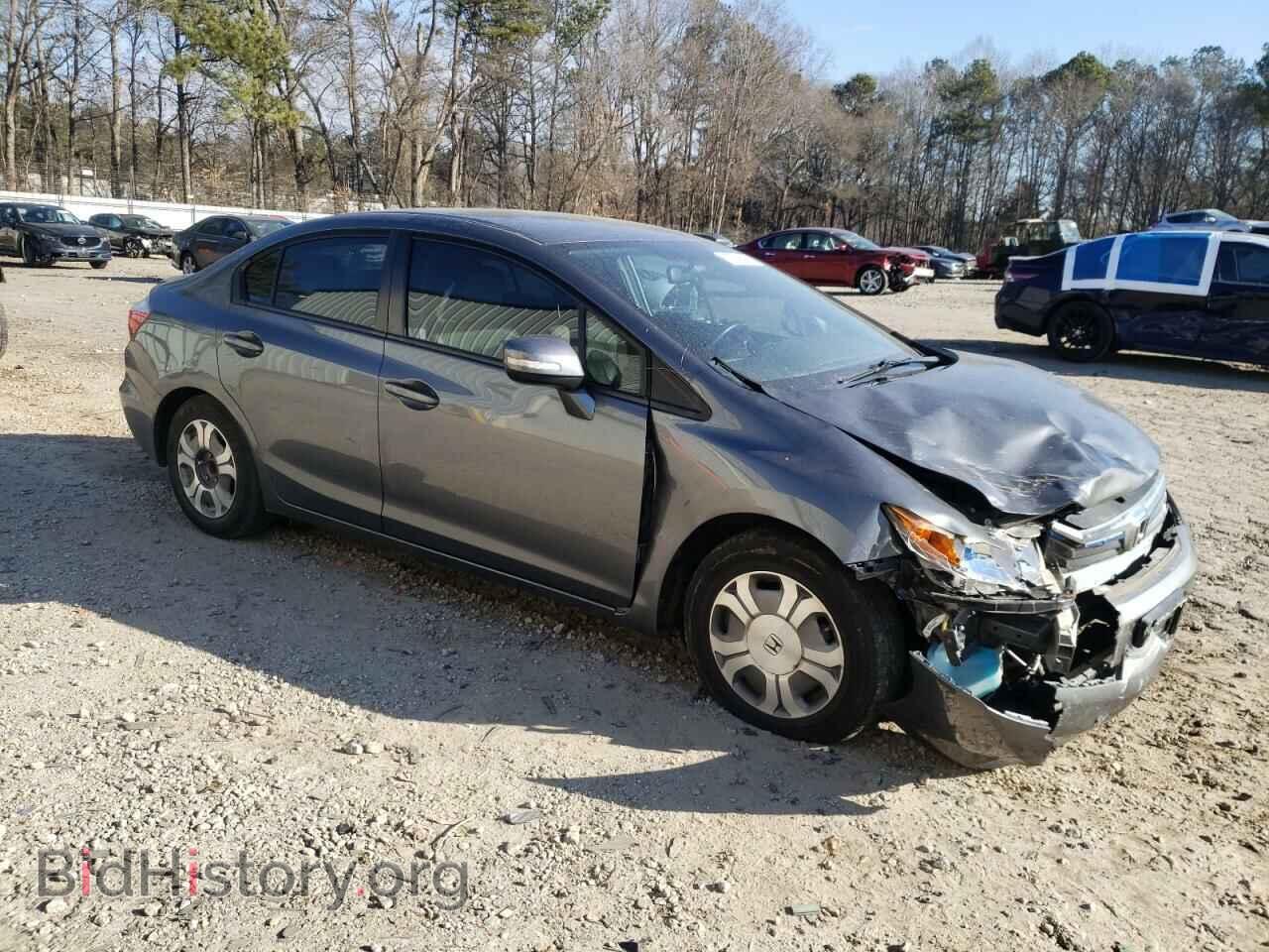2012 HONDA CIVIC - VIN: JHMFB4F35CS009247 - Фото 4