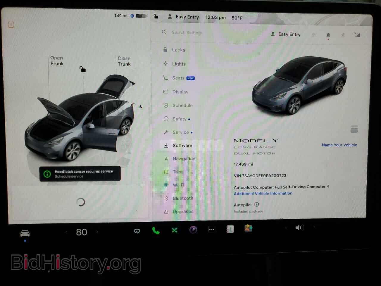 2023 TESLA MODEL Y - VIN: 7SAYGDEE0PA200723 - Photo 9